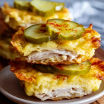 Viral Cheesy Pickle Bites: The Ultimate Low-Carb Crunch
